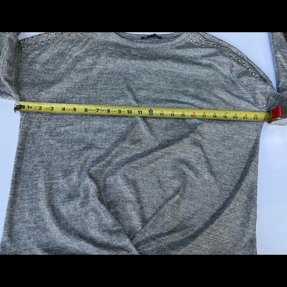 Silver Top with Stud Details - Picture 4 of 10